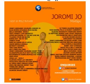 DJ Pelz Turner - Joromi Jo Mixtape Tracklist