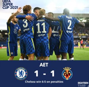 #UEFA #SuperCup : Chelsea vs Villarreal 1-1 (PEN 6-5) Highlights Download