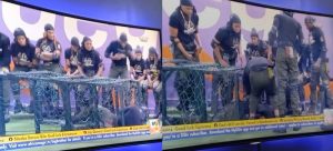 BBNaija Emmanuel Sustains Injury During Sponsored Task (Video)