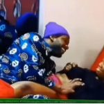 #Bbnaija: Moment Cross Robs And Sucks Angel's Breast (Video)