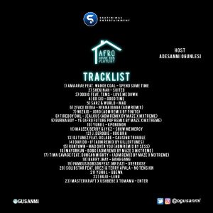 DOWNLOAD MIXTAPE: Adesanmi Ogunlesi - Afro House EDM Playlist & Tracklist