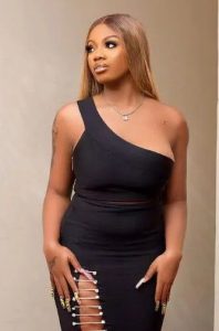 Bbnaija season 6 housemate Angel in black dress