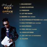 Mayorkun - Back In Office Album Tracklist