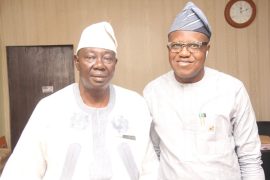 OyoSUBEB Boss Congratulates Board Member, Hon Ogungbenro on Election Victory as Party Chairman