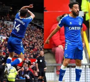 Everton's Townsend performed Ronaldo Shiii goal celebration