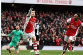 EPL: Arsenal vs Newcastle United 2-0 Highlights (Download Video)