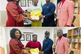 Two Outstanding Corps Members Get Cash Prize, Certificate