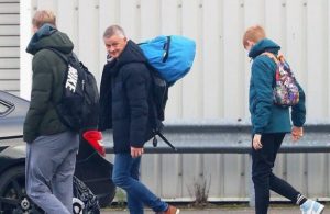 Ole Gunnar Solskjaer Boards Private Jet To Norway With His Family (Photos)