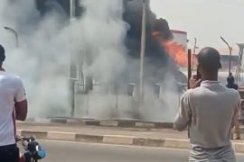 SAO Filling Station Challenge Ibadan On Fire (Video)