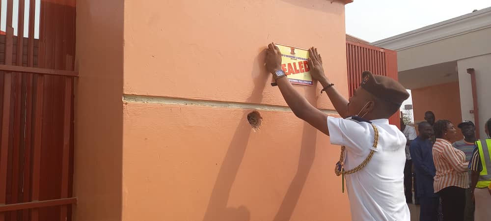 Premier Hotel Ibadan sealed