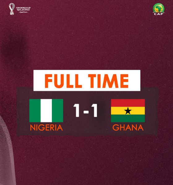 Nigeria vs Ghana 1-1 Highlights