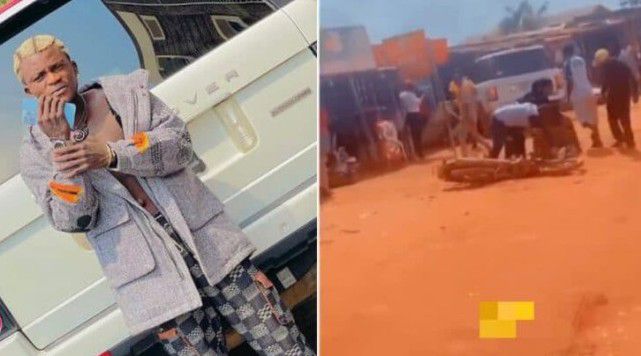 Portable Aide Crushes Bikeman To Death With Singer's Car (Video)