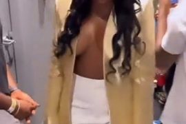 Tiwa Savage’s Revealing Outfit Causes A Stir Online (Video)