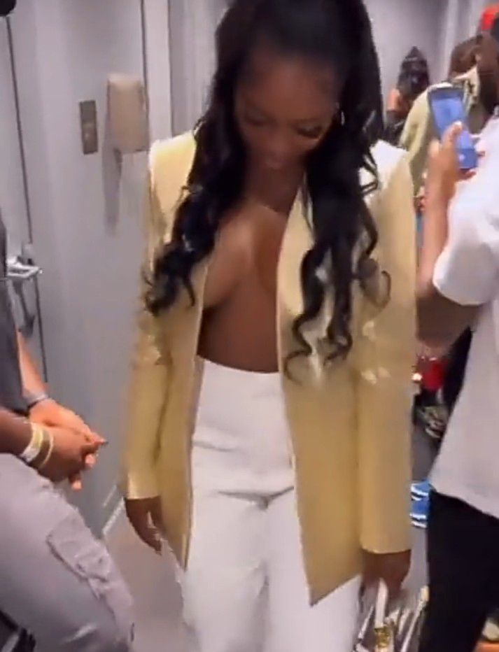 Tiwa Savage's Revealing Outfit Causes A Stir Online (Video)