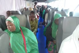 First Batch of Oyo 2022 Hajj Pilgrims Return Home (Photos)