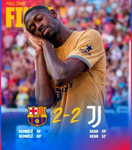 Barcelona vs Juventus 2-2 Highlights