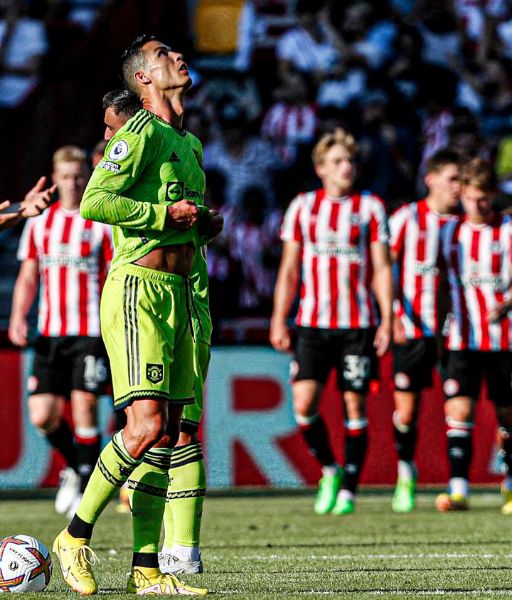 Brentford vs Manchester United highlights 