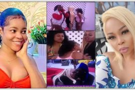 BBNaija: Moment Diana Tears Up After Clashing With Chichi Over Deji (Video)