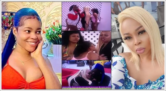 BBNaija: Moment Diana Tears Up After Clashing With Chichi Over Deji (Video)