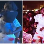 Moment Lady Jumps On Kizz Daniel, Twerks On Him During Stage Performance (Video)