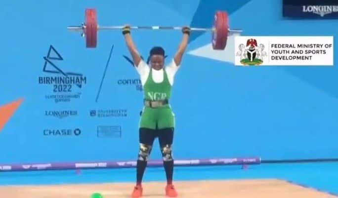 Commonwealth games weightlifter, Taiwo Liadi