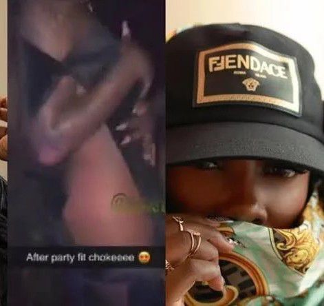 Tiwa Savage Goes Pantless In A Nightclub (Video)