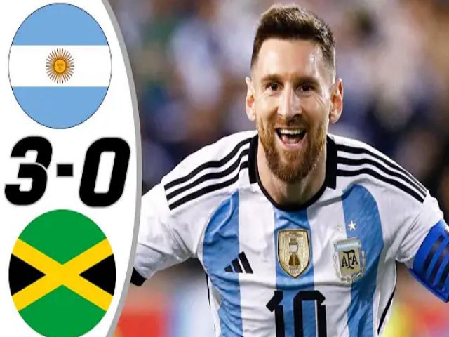 Argentina vs Jamaica highlights