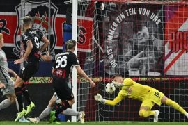 RB Salzburg vs AC Milan 1-1 Highlights (Download Video)