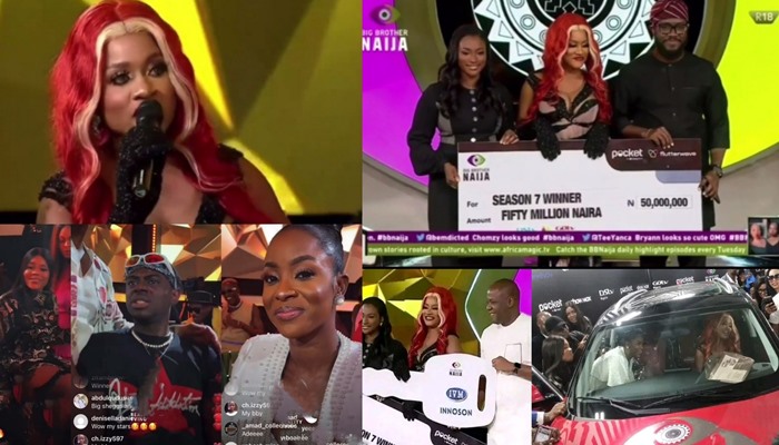 BBNaija: Phyna receives N50M Cash Prize, Car & Other Gifts (Video) -  Wiseloaded