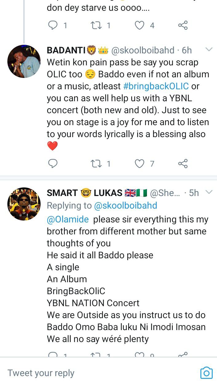 Man Sends Heartbroken Message To Olamide For Failing To Drop Album, Host OLIC In 2022