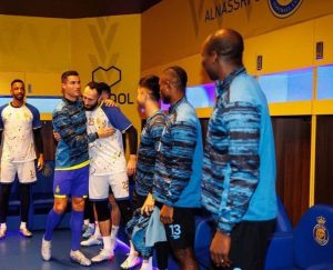 Cristiano Ronaldo Meets Vincent Aboubakar in Al-Nassr