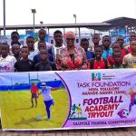 Lawmaker Sponsors Football Academy Tryout for 24 Constituents