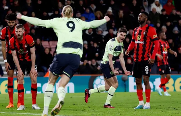 Bournemouth vs Man City 1-4 Highlights (Download Video)