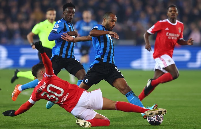 UCL: Club Brugge vs Benfica 0-2 Highlights (Download Video)