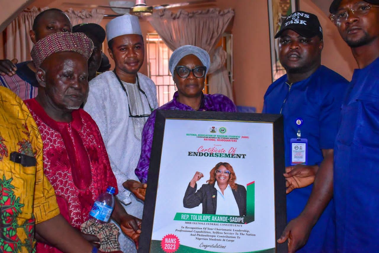 NANS, Youths Endorse Fed Lawmaker For 2nd Term
