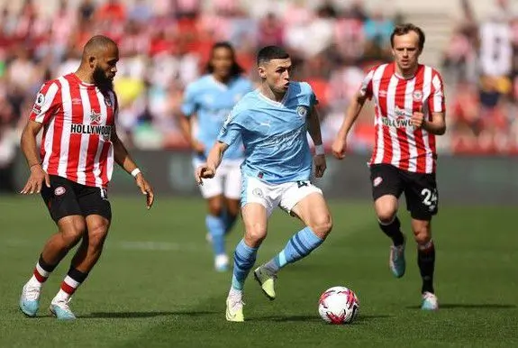 Brentford vs Manchester City live streaming 