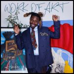 The official artwork of latest Asake album tited "Work Of Art"