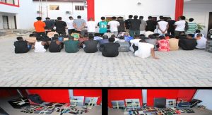 EFCC Arrests 56 Suspected Internet Fraudsters In Port Harcourt