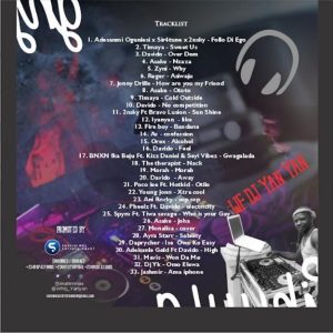 WF DJ Yanyan x Skatinimas - The Groove Party Mixtape Tracklist