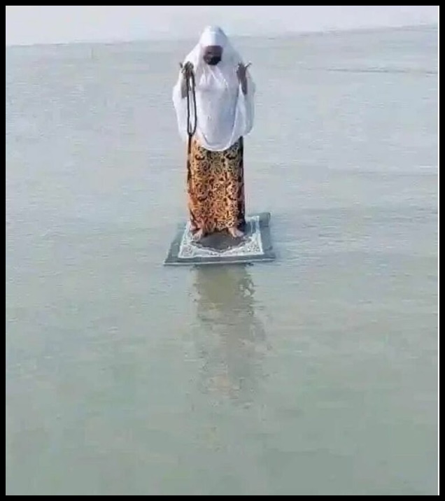 Woman Arrested For Praying On Top Of Water