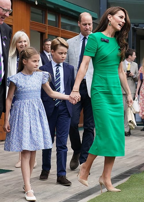 Princess Charlotte Makes Adorable Wimbledon Debut as She Joins Prince George and Parents in Royal Box