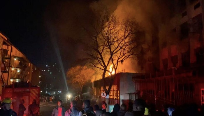 73 Dead As Fire Engulfs Five-Story Building In South Africa (Video)
