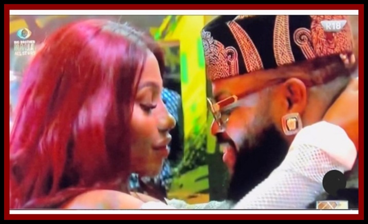 Moment Whitemoney And Mercy Eke Kissed On The Dance Floor (Video)
