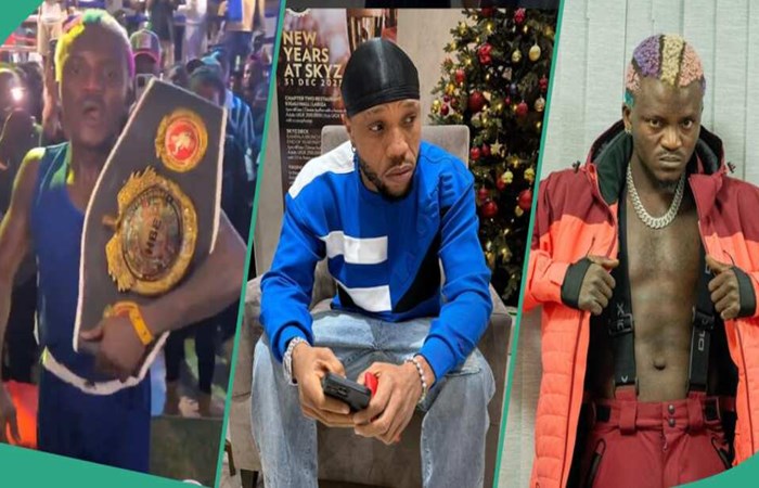 Portable Beats Charles Okocha in Celebrity Boxing Match (Video)
