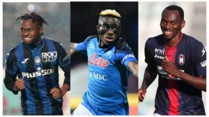 Ademola Lookman, Victor Osimhen and Simy Nwankwo, The Three Footballers Conquering Serie A