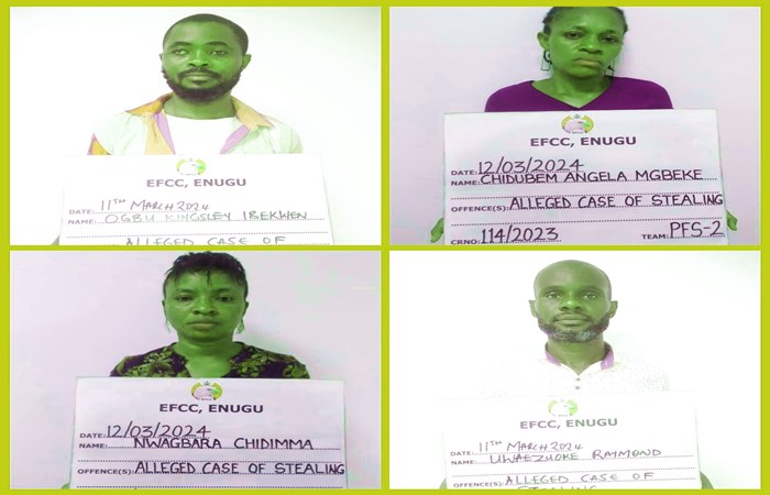 EFCC Arraigns 3 Former Access Bank Staff for Stealing N16m