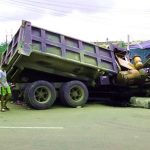 Truck falls on car, claims three lives in Ondo