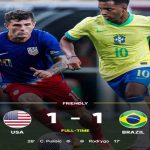 USA vs Brazil friendly match highlights