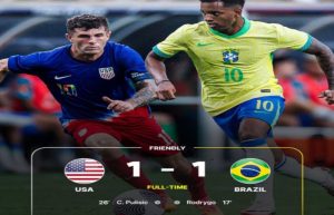 USA vs Brazil friendly match highlights