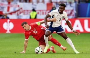 England vs Switzerland Euro 2024 quarter final highlights